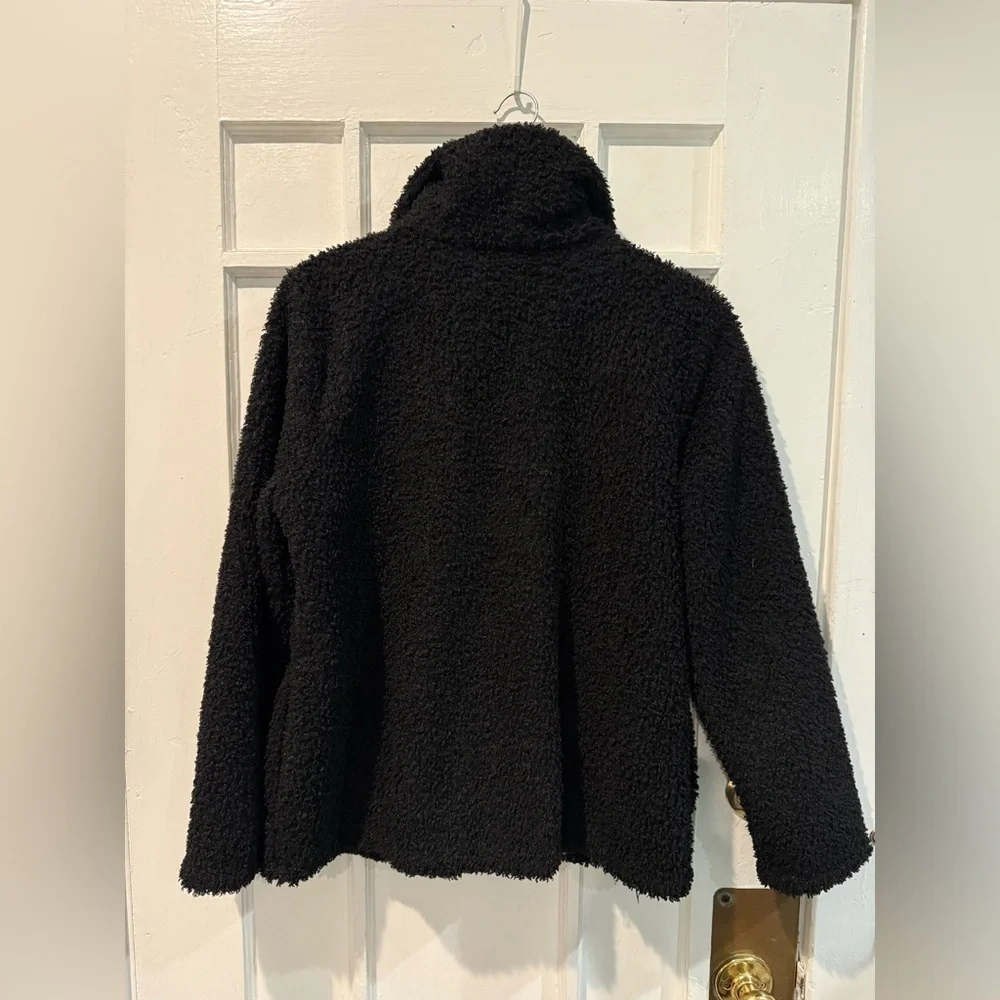 J. Crew Black Teddy Jacket